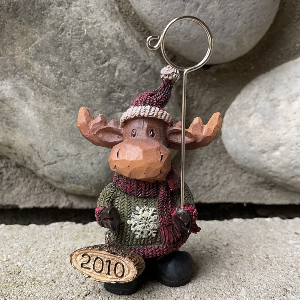 Moose Photo Card Holder